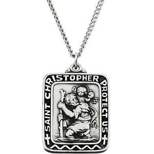 yzWG[EANZT[ ZgNXgt@[Vo[RA[_saint christopher medaille collier en argent