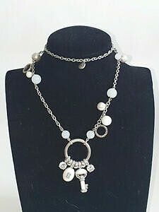 �y���������z�W���G���[�E�A�N�Z�T���[ �l�b�N���X�`���[�������O�L�[�V���o�[collier breloque anneaux cles en argent 925 par ti sento