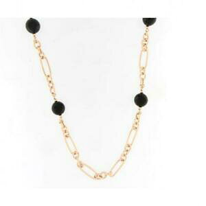 �y���������z�W���G���[�E�A�N�Z�T���[ �R���[�i�u�����U�����[���h�i�u�����]�I�����I�j�Xcollana bronzallure donna wsbz01876_0 bronzo oro rosa onice