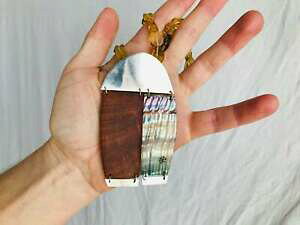 yzWG[EANZT[ pEAXL[gVo[y_gAo[lbNXpaua ,mesquite amp; argent pendentif ambre collier