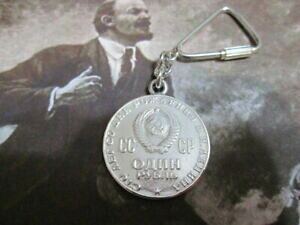 yzWG[EANZT[ [jl^ZeiI|^LArCAWFgvhDcBI[lAeBW[ilenin moneta centenario 1970 portachiavi in argento 925produzione art