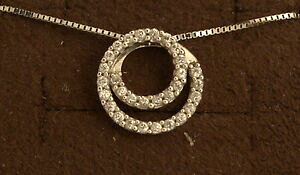 yzWG[EANZT[ AuVAoCRgWRR[iIrARXpCRWR[jambrosia by comete girocollo collana oro bianco spirale con zirconi