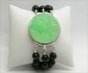 yzWG[EANZT[ u`AWFgW_GIjZt@bPb^bracciale argento giada e onice faccettato 8 mm agrp 013