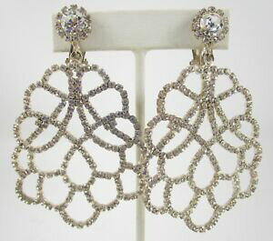 �y���������z�W���G���[�E�A�N�Z�T���[ �h���}�`�b�N���B���e�[�W�P�l�X�W�F�C���[���X�g���X�y���_���g�C�������Odramatique vintage kenneth jay lane kjl strass pendentif boucles doreilles