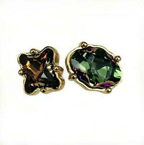 �y���������z�W���G���[�E�A�N�Z�T���[ �A�l�����x�b�J�h�i�X���[�A�I���A���W�F���g�I���W���b���J���c�H�C�h���e���}��anello rebecca donna sloaom1114_0 argento oro giallo quarzo idrotermale