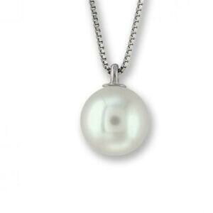 【送料無料】ジュエリー・アクセサリー コラーナジェモロドナオロビアンコビアンコペルラcollana gemoro donna ppe321bia oro bianco bianco perla