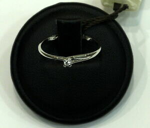 yzWG[EANZT[ I[rARRuAgAlrrM\^Ianello bibigi solitario in oro bianco con brillante ct 003 aso552b03