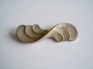 �y���������z�W���G���[�E�A�N�Z�T���[ �I�[���h�A�[���f�R���B���e�[�W�u���X�V���o�[�u���[�`vieux art deco vintage broche de argente en laiton 6,4 g5,9 x 1,8 cm