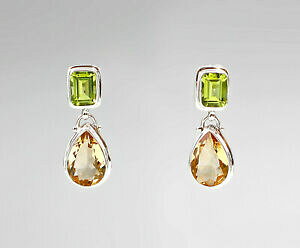 yzWG[EANZT[ Vo[yhbgVgI[9927345 925er argent peridotcitrinohrringe