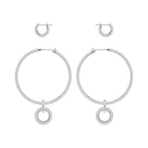 yzWG[EANZT[ XtXL[hiVo[cA^bNboucles doreilles swarovski donna 5437971 alliage mactallique argent