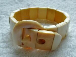 �y���������z�W���G���[�E�A�N�Z�T���[ ���A�x���g�u���X���b�grare bracelet epoque art deco en forme de ceinture