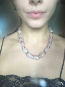 yzWG[EANZT[ sNNH[clbNXcollier quartz rose