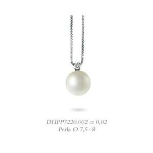 【送料無料】ジュエリー・アクセサリー コラーナドナオロドナオロビアンコビアンコペルラcollana donna oro donna dhpp7220002 oro bianco bianco perla