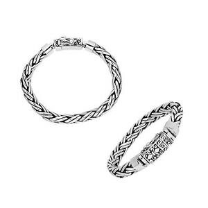 yzWG[EANZT[ Vo[X^[OuXbgjVo[argent sterling bracelet avec uni argent ab1108s191cm