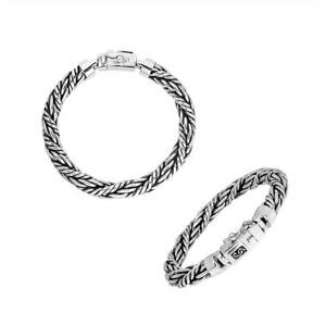 yzWG[EANZT[ Vo[X^[OuXbgjVo[argent sterling bracelet avec uni argent ab1101s216cm