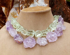 yzWG[EANZT[ ZgACV[O[y[NH[cRA[tOhoCIbgx_[AWXg2st icy vert pale quartz collier imposant rough grand violet lavande 