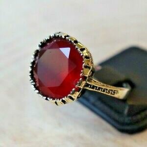 yzWG[EANZT[ gRr[OVo[X^[OnhChOTCYturque rubis femmes bague 925 argent sterling handmade gemstone ring taille 610