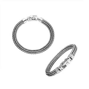 yzWG[EANZT[ Vo[X^[OuXbgjVo[argent sterling bracelet avec uni argent ab1105s216cm