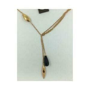 yzWG[EANZT[ R[iEmAGhiI[UIIjcFcollana unoaerre donna 377ffh8630100 oro rosa oro rosa onice