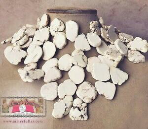 �y���������z�W���G���[�E�A�N�Z�T���[ �X���u�t�@���^�W�[�n�E���C�g�^�[�R�C�Y�z���C�g�J���[�t���[�r�b�O�W���G���[geant dalle fantaisie colliers blanc howlite turquoise gratuit forme gros bijoux