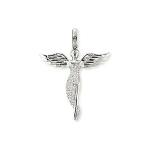 yzWG[EANZT[ GQt@[GQy_gVo[R[zCgVo[X^[OTCYengelsrufer engel pendentif pour femmes zircone blanc argent 925 sterling taille