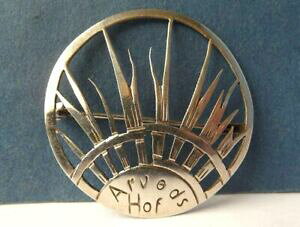 yzWG[EANZT[ u[`A[FhVtrarement broche, maiden aiguille de arvedshof ecole, 1930er annees g344