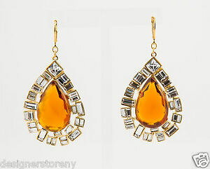 yzWG[EANZT[ PlXWFC[bLS[hNX^gp[eBACOkenneth jay lane plaque or cristal topaze larme boucles doreilles