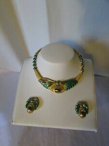 yzWG[EANZT[ Be[WoVAKlbNXCOparure vintage balenciaga collier et boucles doreilles