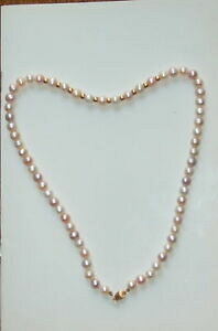 yzWG[EANZT[ RA[}bVt|CRcollier de perles de culture et or massif 18k poinconne