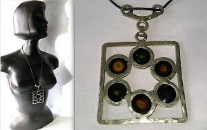 yzWG[EANZT[ ^}eGiA[eBXgRA[yfeBtrW[collier pendentif bijou dartiste en metal martele et emaille signe