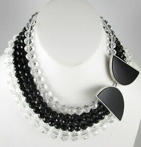 yzWG[EANZT[ WF[YKmXN`[XYOXlbNXeXVfrare tess sholom modeles pour james galanos runway couture verre etain collier