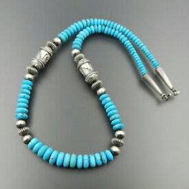 【送料無料】ジュエリー・アクセサリー スターリングメインチューブターコイズパールネックレスexceptionnel argent sterling fait main tube turquoise perle collier 648cm