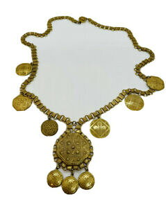 yzWG[EANZT[ ~AnXPBe[WbLS[hCgubN`F[`F[_IlbNXmiriam haskell vintage plaque or laiton livre chaine collier me