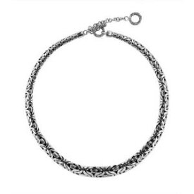 【送料無料】ジュエリー・アクセサリー シルバースターリングクラシックチェーンコリアーargent sterling classique chaine 7x9mm collier an6274s508cm