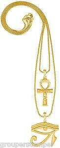 yzWG[EANZT[ zXZbgGWvgNXA\[g`F[ANankh et ?il de horus ensemble collier egyptien croix 24 762cm assortis chaines