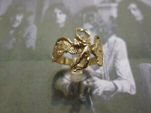 yzWG[EANZT[ bhcFbyAWFSAlIWbvhbgAeBW[mled zeppelin angelo logo anello oro giallo 18 kt prodotto artigiano