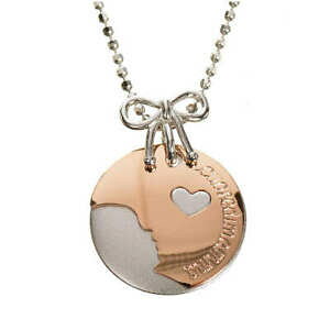 yzWG[EANZT[ _ANI[fB}}IrARb\medaglia cuore di mamma oro 75000 bianco rosso gr 4,92