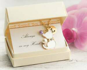 yzWG[EANZT[ KA}[eKbeBVIhR[iKbgrARR[RCjcBA[m[regalo amante gatti ciondolo, collana gatto bianco, collane con iniziale
