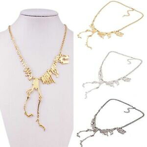 yzWG[EANZT[ bNXt@bVlbNX`F[nEB[WG[y_gdinosaure trex os mode collier chaine pendentif halloween bijoux