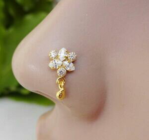 �y���������z�W���G���[�E�A�N�Z�T���[ �x���m�[�Y�����O�m�[�Y�X�^�b�h���h�D�[�T�m�[�Y�X�^�b�h�z���C�g�S�[���h�m�[�Y�X�^�b�h�C�[�X�^�[�f�[bell nose ring nose stud medusa nose stud white gold n