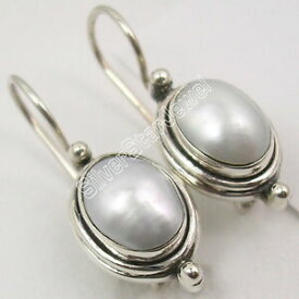 【送料無料】ジュエリー・アクセサリー ホワイトイヤリングスターリングシルバーフレッシュウォーターパールジュエリーwhite earrings 925 sterling silver fresh water pearl oxidized jewelry 1