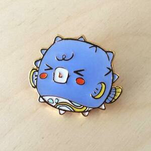 �y���������z�W���G���[�E�A�N�Z�T���[ �u�t�G�G�i�����s�����h�D�x��pufferfish enamel pin by vuduberi