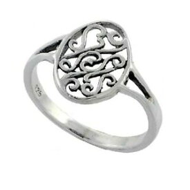 【送料無料】ジュエリー・アクセサリー シルバースターリングデザインケルトオーバルリングargent sterling design celtique anneau ovale