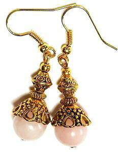 yzWG[EANZT[ S[h[YNH[cCO{{VbNj[NgWvV[or rose quartz boucles doreilles goutte pendantes bobo chic unique retro gypsy