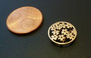 �y���������z�W���G���[�E�A�N�Z�T���[ �y���_���g���b�L�p���`�~�N�����i�C��pendentif rond femme ou fille plaque or jaune poincon 18 ct en 3 microns neuf