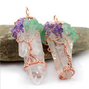 yzWG[EANZT[ O[Ax`AWXghW[AQ[gWI[h[YS[hv[ggenuine green aventurine amethyst druzy agate geode rose gold plated pendant