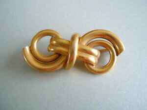 �y���������z�W���G���[�E�A�N�Z�T���[ ���b�V���O�t�@�[�x�l�A�[���f�R�u���[�`vieux messingfarbene art deco broche 9,6 g5,0 x 2,2 cm