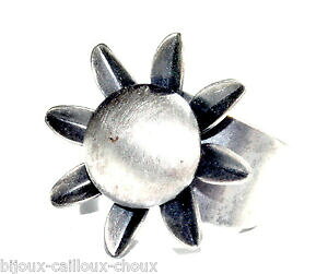 �y���������z�W���G���[�E�A�N�Z�T���[ �W�M�[�I���W�i�������O�����Oziggy originals nyc bague reglable fleur argente vieilli bijou ring