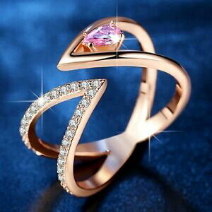 yzWG[EANZT[ S[hbLOWRjEXtXL[RgbvsNbague plaque or jaune zirconium cz swarovskiR element ajustable top qualite rose