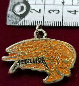 yzWG[EANZT[ ^Jwr[^Be[Wy_gy_^eVIh^metallica heavy metal vintage pendant pendente ciondolo in metallo year 80